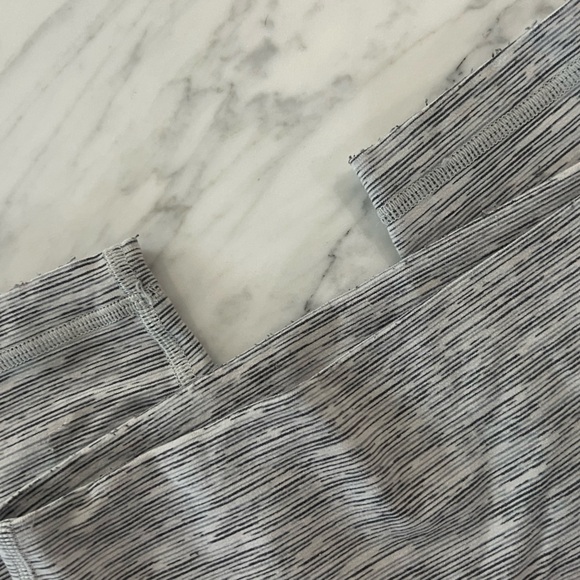 Lululemon Wunder Under Hi-Rise 7/8 25” Wee Are From Space Ice Grey Alpine White - Picture 12 of 15